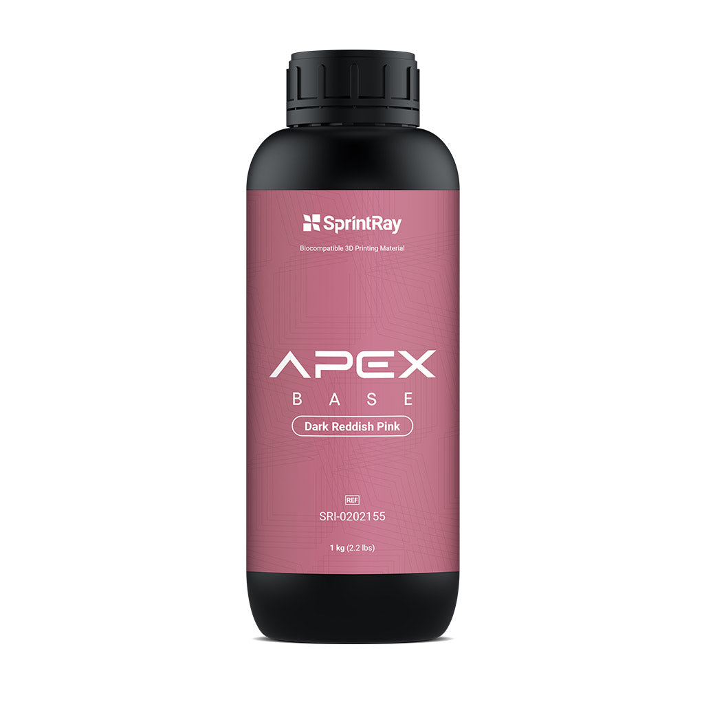 SprintRay Apex Base - Dark Reddish Pink - 1 Kg