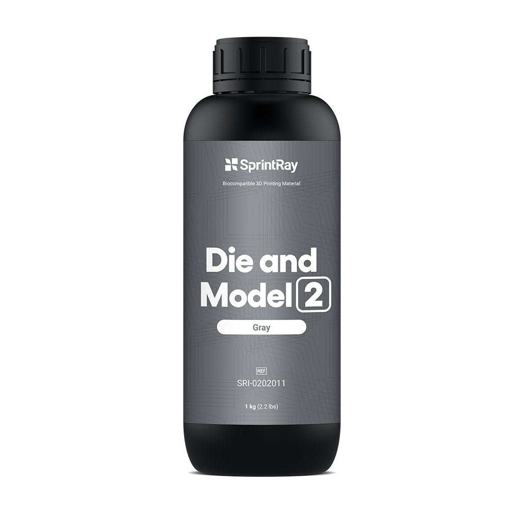 SprintRay Die and Model 2 - Gray - 1Kg