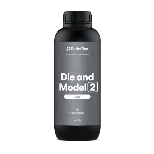 SprintRay Die and Model 2 - Gray - 1Kg