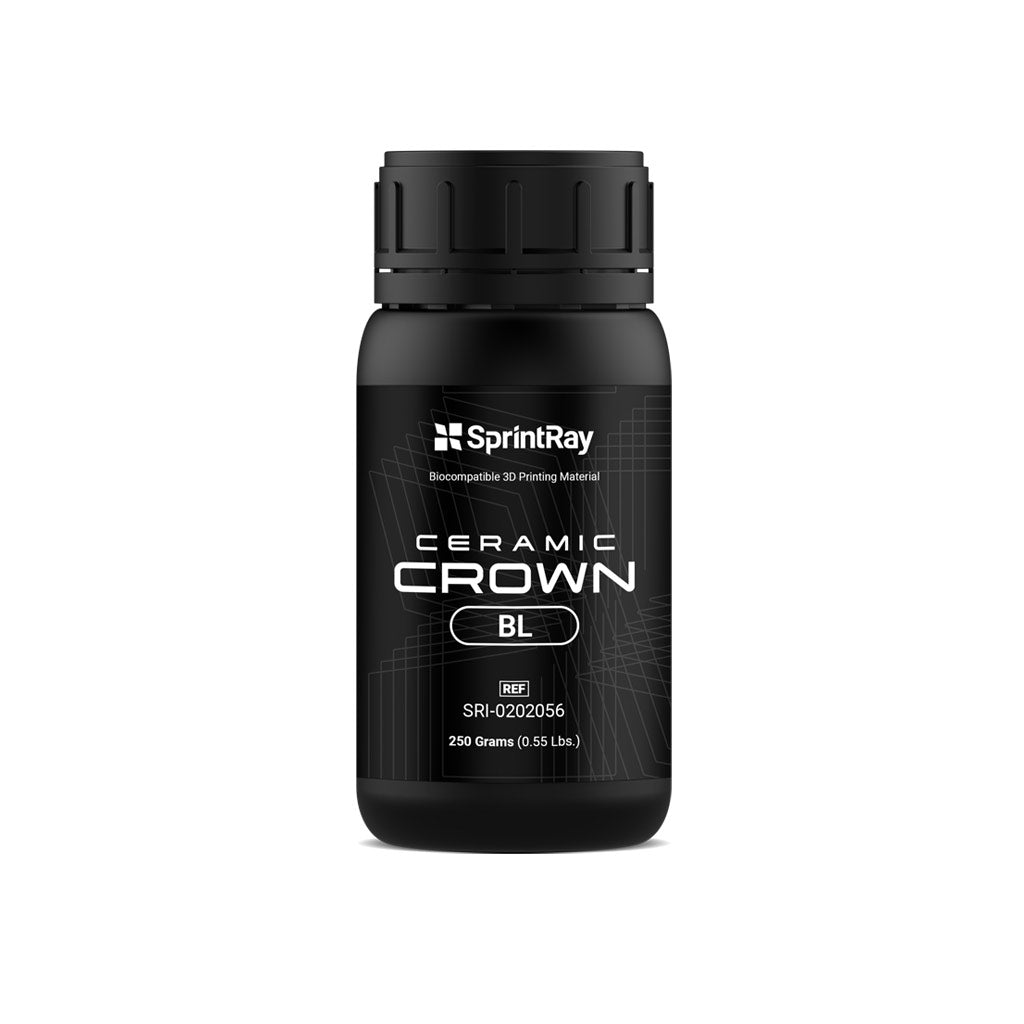 SprintRay Ceramic Crown – Bleach – 250g – SprintRay Store