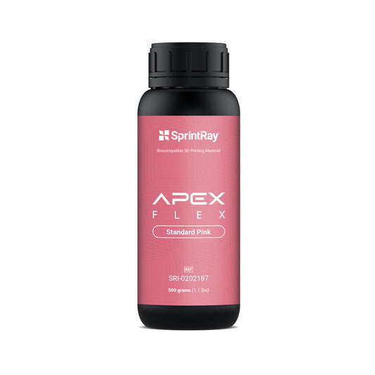 SprintRay Apex Flex Partial Base - Standard Pink - 500g