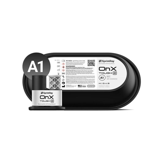 SprintRay OnX Tough 2 - A1 - Single-unit Capsule 3-Pack