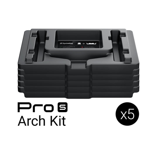 SprintRay Pro S Arch Kit Resin Tank Lid - 5-Pack Bundle