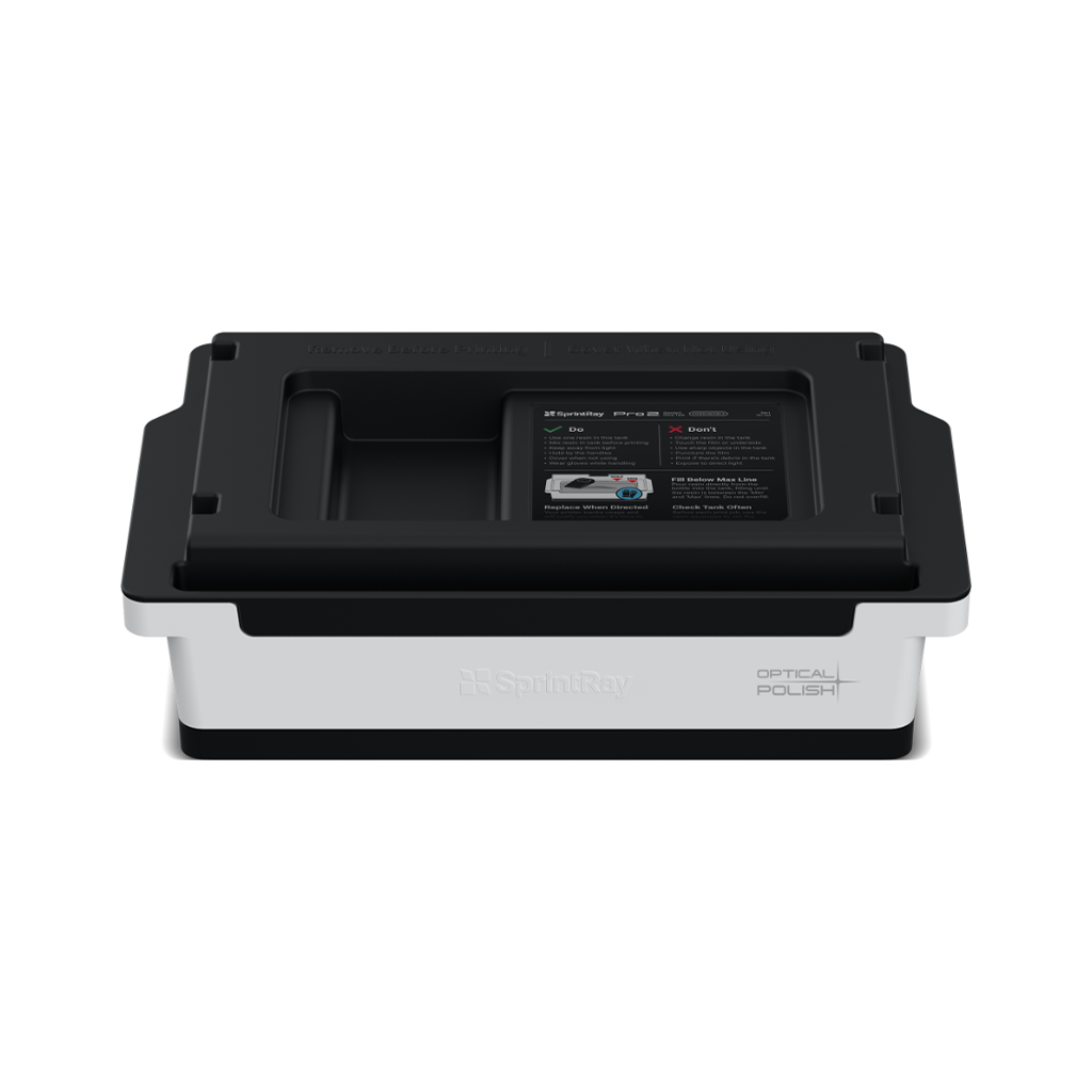 SprintRay Pro 2 Standard Resin Tank with Optical Polish